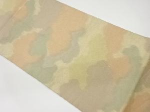 抽象雲模様織り出し全通袋帯